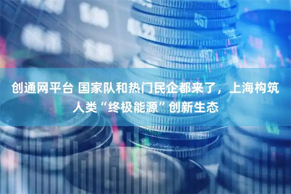 创通网平台 国家队和热门民企都来了,上海构筑人类“终极能源”创新生态
